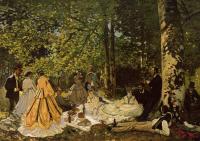 Monet, Claude Oscar - Luncheon on the Grass